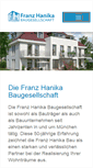 Mobile Screenshot of hanikabau.de
